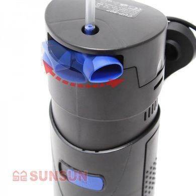 ВНУТРЕННИЙ АКВАРИУМНЫЙ ФИЛЬТР С УФ-СТЕРИЛИЗАТОРОМ SUNSUN CUP - 809