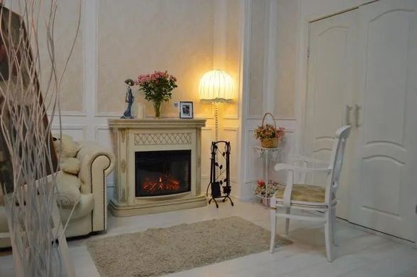Каминокомплект Taurus Bergamo с костром Vista 25" FX IR (инфракрасный обогрев)