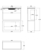 Электрокамин AFLAMO TOWER 76 + STAND