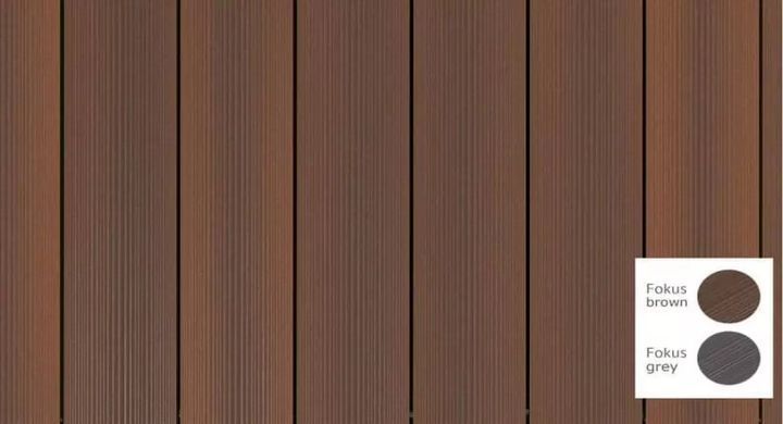 Террасная доска ДПК EasyDeck Dolomit Focus 19*145