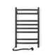 Рушникосушарка електрична Navin Avalon 480х800 Sensor лівобічна, колір - чорний