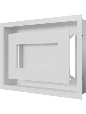 Вентиляційна решітка Kratki 22x30 см WIND біла