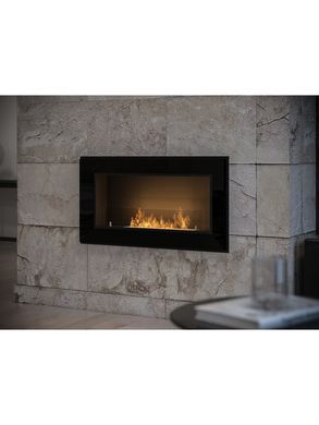 Біокамін Simple Fire FRAME 900 Чорний зі склом
