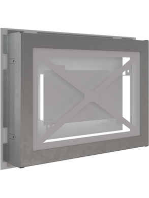 Вентиляційна решітка Kratki 22x30 см WIND біла