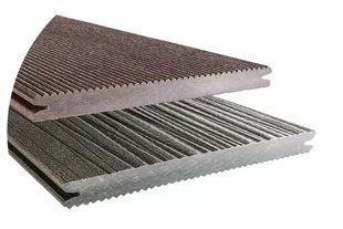 Террасная доска ДПК EasyDeck Glacier 16*193