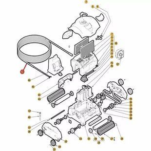 Кабель для пылесоса Hayward SharkVac XL Pilot /QC 17 м, (RCX50061)