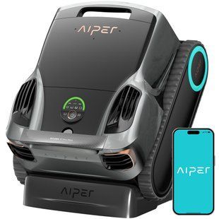 Робот пылесос для бассейна гусеничный аккумуляторный AIPER Scuba X1 PRO MAX (дно, стены, ватерлиния, водная поверхность) до 300 м2