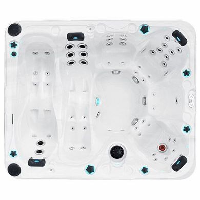 Гідромасажний басейн Passion Spas Desire (278х228х91 см), Сріблясто-білий