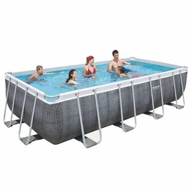 Каркасный бассейн Bestway 56998 (549х274х122 см) с картриджным фильтром, лестницей и защитным тентом