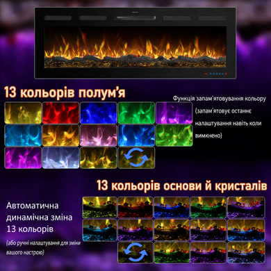 Электрокамин Royal Galaxy 60R PRO LOG Wi-Fi