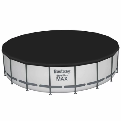 Каркасный бассейн Bestway 56462 (549х122 см) с картриджным фильтром, лестницей и защитным тентом