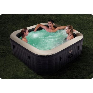 Надувний джакузі - СПА Intex 28450, 175 x 175 x 71cm (4-х місць: 1 741 л/год, аеро)