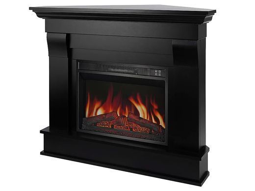 Каминокомплект угловой ArtiFlame Albion Corner AF23S венге с обогревом и звуком горения огня