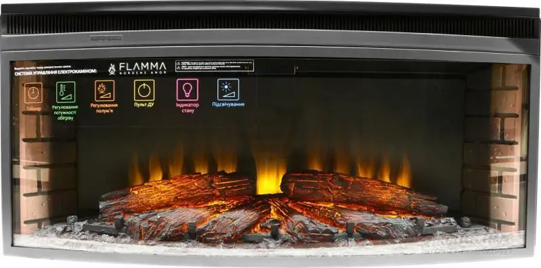 Електричний камін Flamma EF01-42