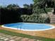 Басейн збірний овальний IBIZA POOL 3,5 х 7,0 x 1,2 м стаціонарний