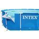 Каркасний басейн Intex 28242 (457х122 см) з картриджним фільтром, драбиною, підкладкою і тентом