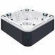 Гідромасажний басейн Passion Spas Delight (213х213х91 см), Сріблясто-білий