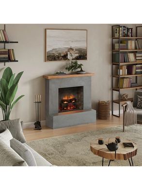 Камінокомплект Tagu ROLF PowerFlame 2 сірий