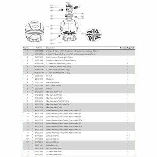 Дюзова коробка в комплекті з трубою для Emaux MFV31 89012514