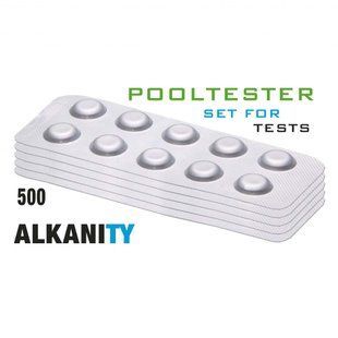 Таблетки ALKATEST (Щёлочность) (500 таб/уп.) (10таб/шт) (rapid/comparator)