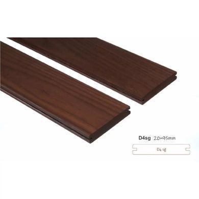 Терасна дошка Thermory Термоясень D4, D4 sg 95*20
