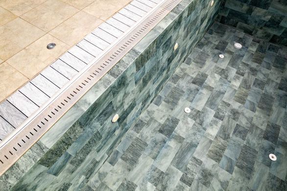 Мембрана StoneTile Emerald плитка 40х20 см, 1.65м армована з лаковим покриттям 327198045001