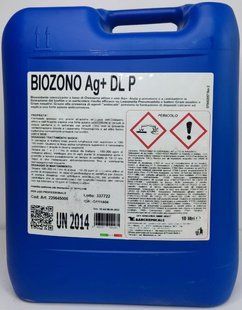 Біоксидант без хлору Legionella 10л (Італія), Biozono Ag+ DL
