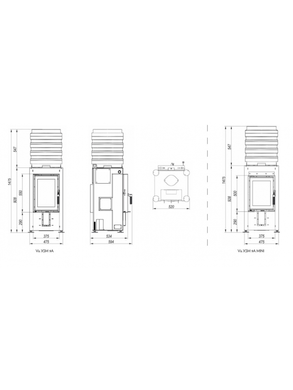 Камінна топка Defro Home VIS XSM 9A MINI