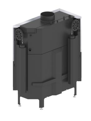 Камінна топка з водяним контуром Hitze ALBERO AQUASYSTEM ALAQS90X41.LG-D