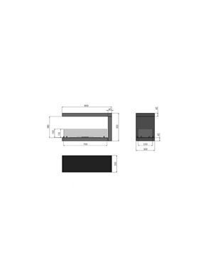 Биокамин Infire INSIDE U 800