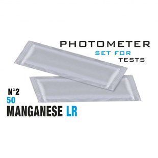 Порошок Water-I.D.Manganese LR 2 (Марганец 0.2 - 5 мг/л) саше 50 шт/уп PramLab