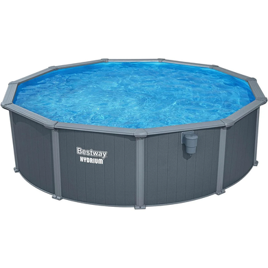 Збірний басейн Bestway Hydrium 561CU (460х120 см) з пісочним фільтром, сходами та тентом