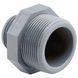 Ніпель перехідний ПВХ Hidroten 1002456, НР-НР, d1 1/2"-1 1/4"