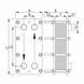 Теплообменник пластинчатый Techno System (287 кВт, Titan)