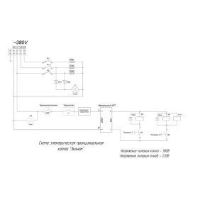 Котел електричний TENKO Економ 3 кВт, 220В (KE 3-220)