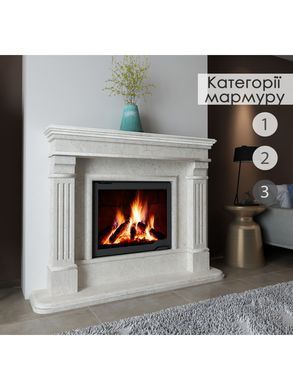 Каминная облицовка Hitis Класик, материал мрамор категории 3