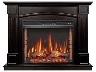 Каминокомплект ArtiFlame Boston AF28S венге с обогревом и звуком горения огня