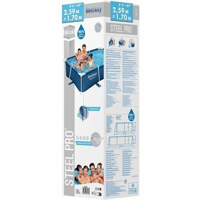 Каркасний басейн Bestway 56403 (259х170х61 см)