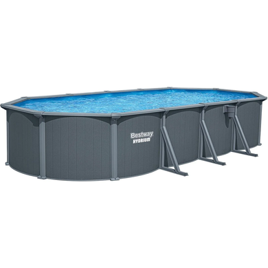 Збірний басейн Bestway Hydrium 561CW (732х366х132 см) з піщаним фільтром, драбиною та тентом
