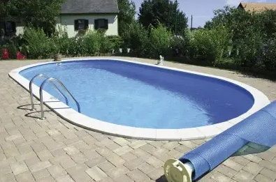Басейн збірний овальний IBIZA POOL 5 х 11 х 1,5 метра стаціонарний