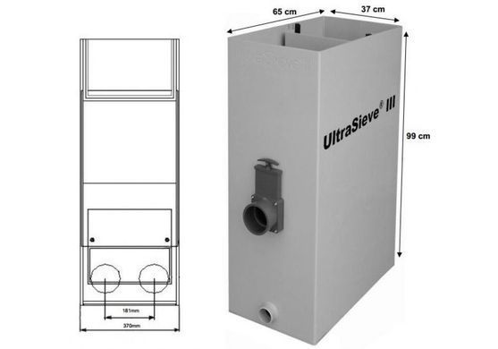 Фільтр механічного очищення UltraSieve III 300 мкм