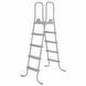 Каркасный бассейн Bestway Grey 561KG (732х366х132 см) с песочным фильтром, тентом и лестницей