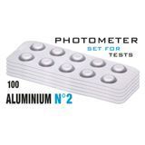 Таблетки Water-I.D.Aluminium 2 (Алюміній 0 - 0,3 мг/л) (100 таб/уп.) (10таб/шт) PrimerLab