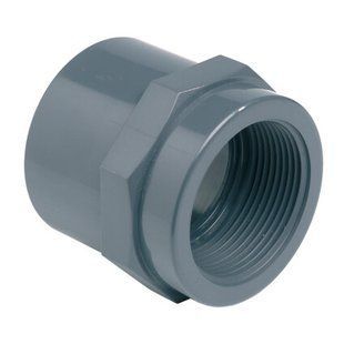 Муфта ПВХ Effast RGRMAG075H переходная с внутренней резьбой, d75x2-1/2"