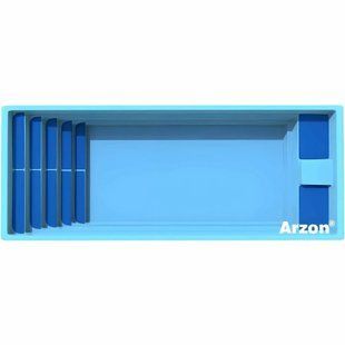 Композитний басейн Arzon Покровський 2 (821х325х150 см)