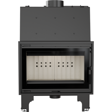 Камінна топка Kratki AQUARIO O12 PW GLASS (12,0 кВт)