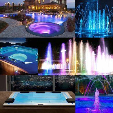 Прожектор светодиодный Aquaviva HT201S 252LED 18 Вт RGB (AISI-316) + закладная