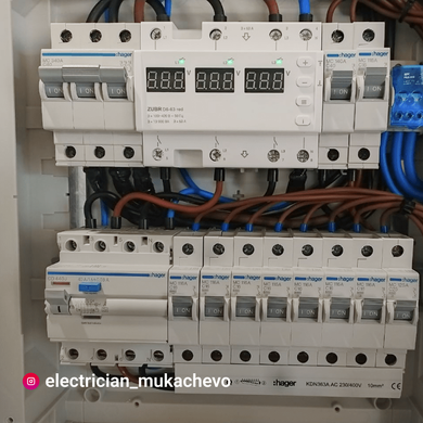 Реле напруги ZUBR D6-40 red