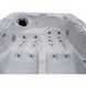 Гідромасажний басейн Aquajoy Bali (210х160х77 см), Сріблясто-білий мармур