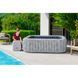 Надувной джакузи Bestway 6001Q LAY-Z-SPA San Francisco HydroJet Pro с управлением с помощью приложений, на 7 человек, 230 x 230 x 71 см, вид мрамора (бархатный серый) | , Bestway